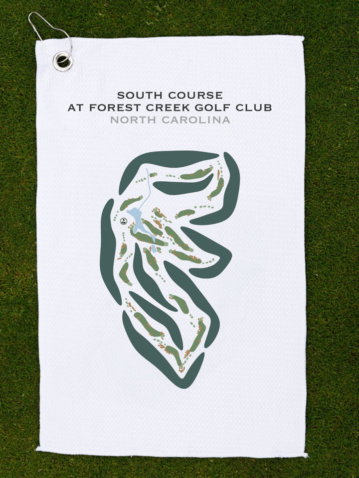 South Course at Forest Creek Golf Club, North Carolina - Printed Golf Courses