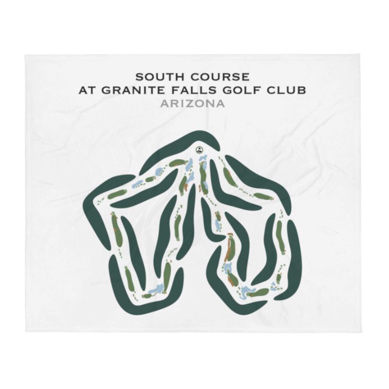 South Course at Granite Falls Golf Club, Arizona - Printed Golf Courses