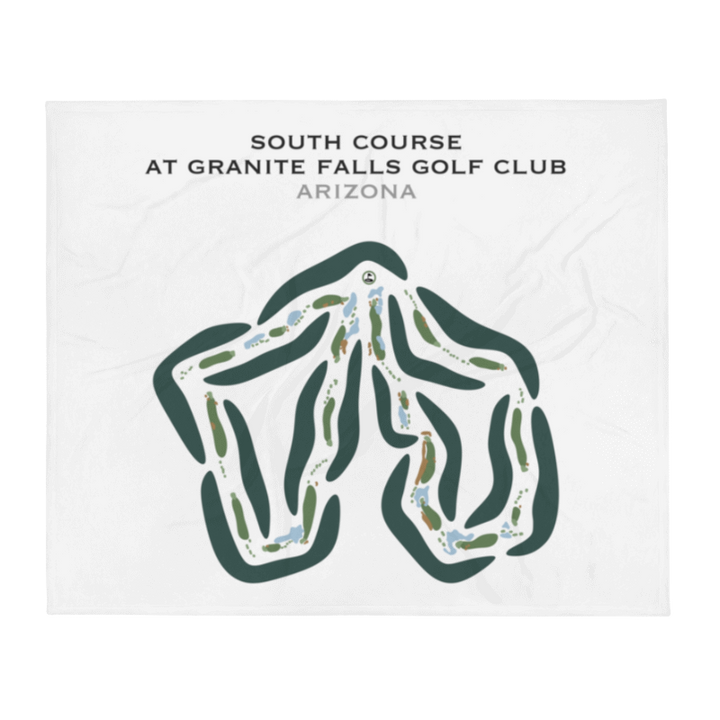 South Course at Granite Falls Golf Club, Arizona - Printed Golf Courses