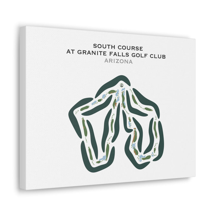 South Course at Granite Falls Golf Club, Arizona - Printed Golf Courses