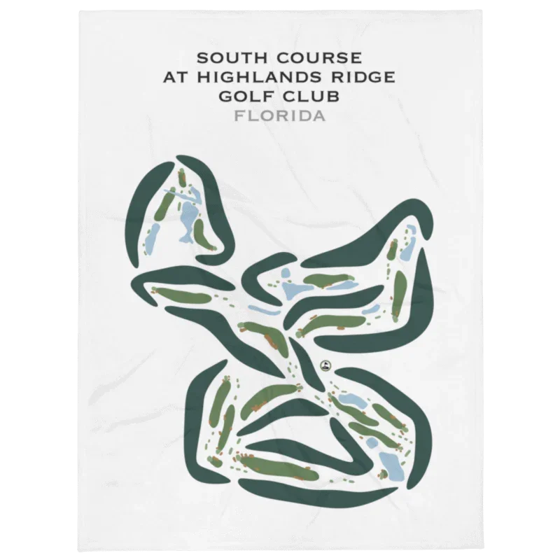 South Course at Highlands Ridge Golf Club, Florida - Printed Golf Courses