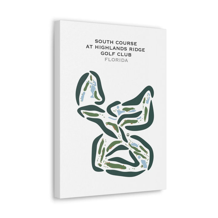 South Course at Highlands Ridge Golf Club, Florida - Printed Golf Courses
