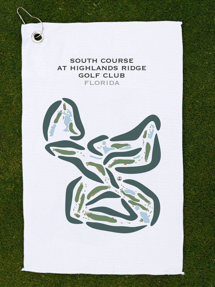 South Course at Highlands Ridge Golf Club, Florida - Printed Golf Courses