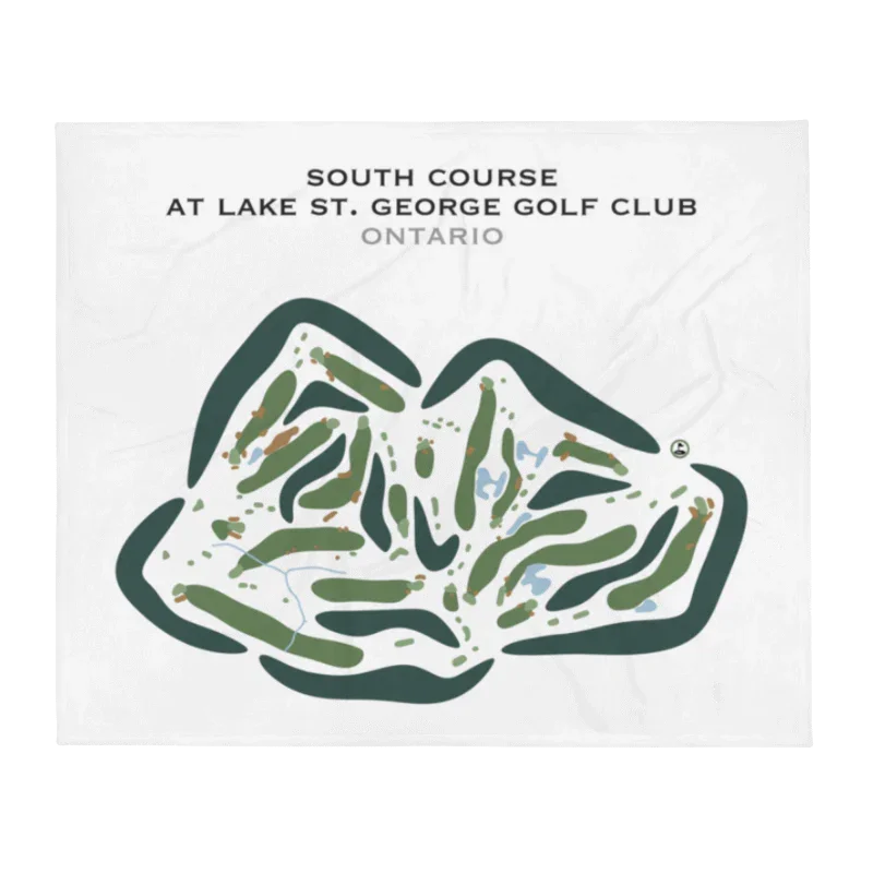 South Course at Lake St. George Golf Club, Ontario, Canada - Printed Golf Courses