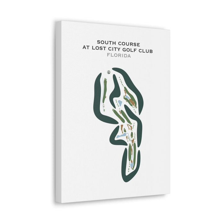 South Course at Lost City Golf Club, Florida - Printed Golf Courses