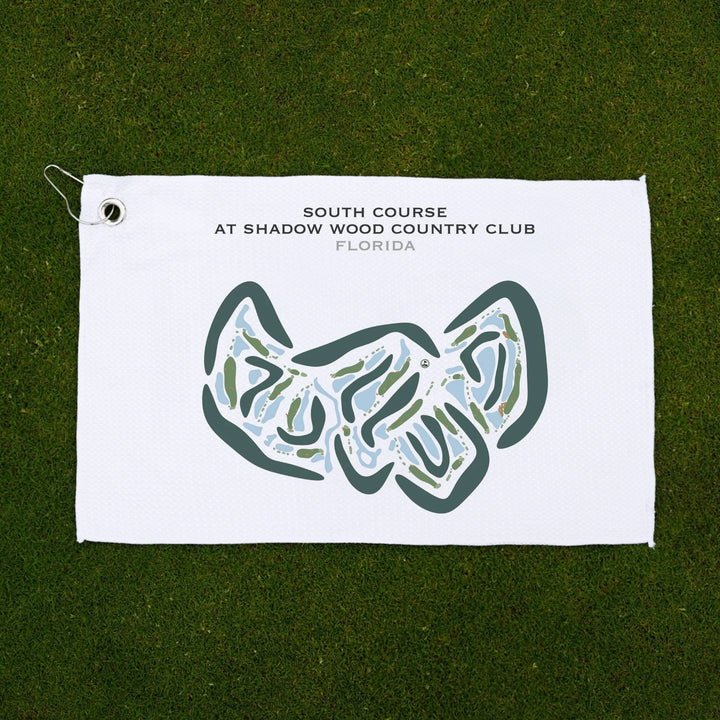 South Course at Shadow Wood Country Club, Florida - Printed Golf Courses