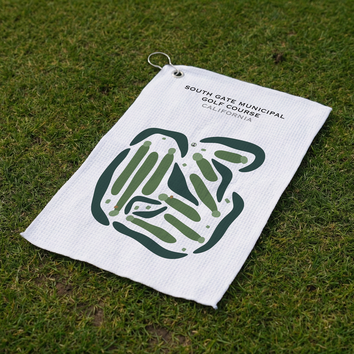 South Gate Municipal Golf Course, California - Printed Golf Courses