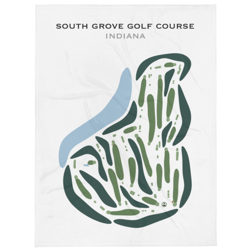 South Grove Golf Course, Indiana - Printed Golf Courses