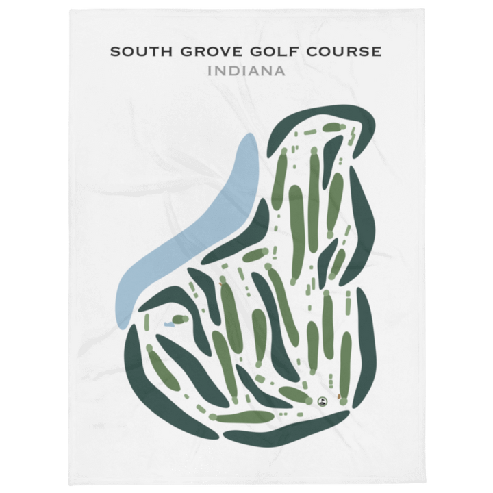 South Grove Golf Course, Indiana - Printed Golf Courses