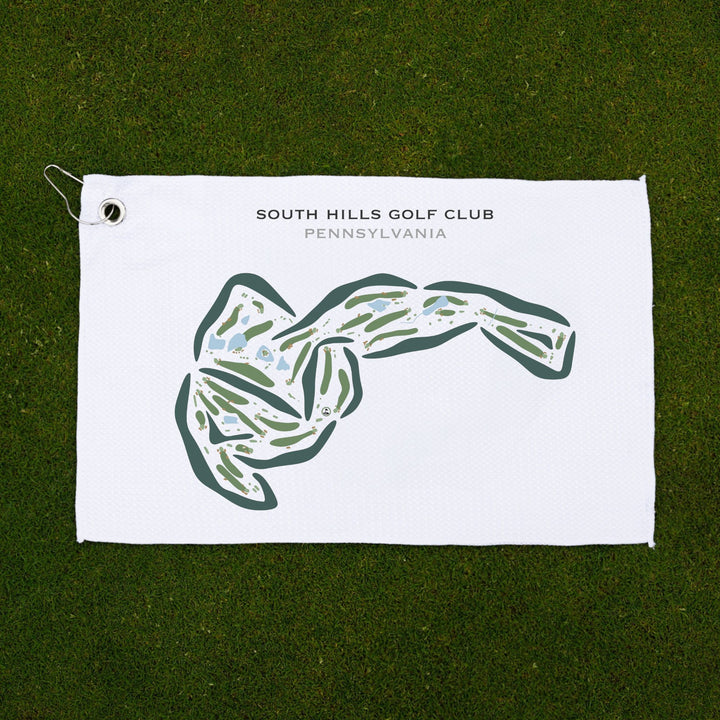 South Hills Golf Club, Pennsylvania - Printed Golf Courses