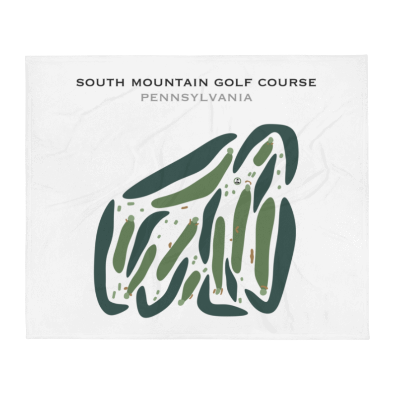 South Mountain Golf Course, Pennsylvania - Printed Golf Courses