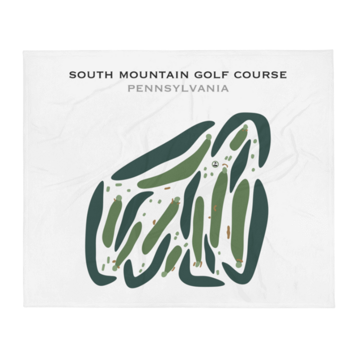 South Mountain Golf Course, Pennsylvania - Printed Golf Courses