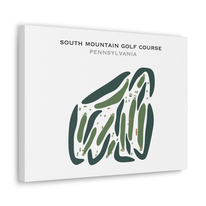 South Mountain Golf Course, Pennsylvania - Printed Golf Courses