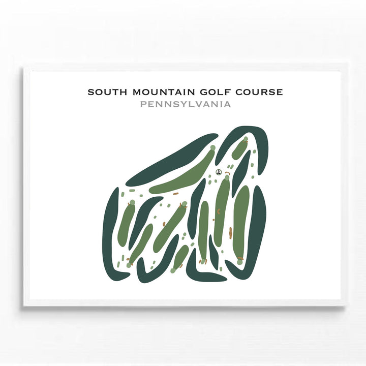 South Mountain Golf Course, Pennsylvania - Printed Golf Courses