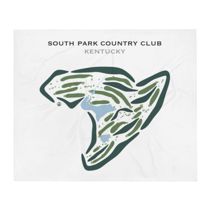 South Park Country Club, Kentucky - Printed Golf Courses