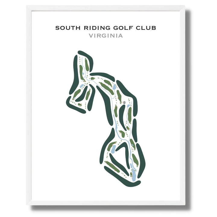 South Riding Golf Club, Virginia - Printed Golf Courses