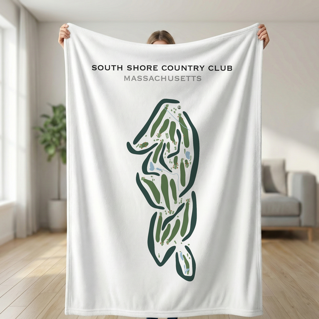 South Shore Country Club, Massachusetts - Printed Golf Courses