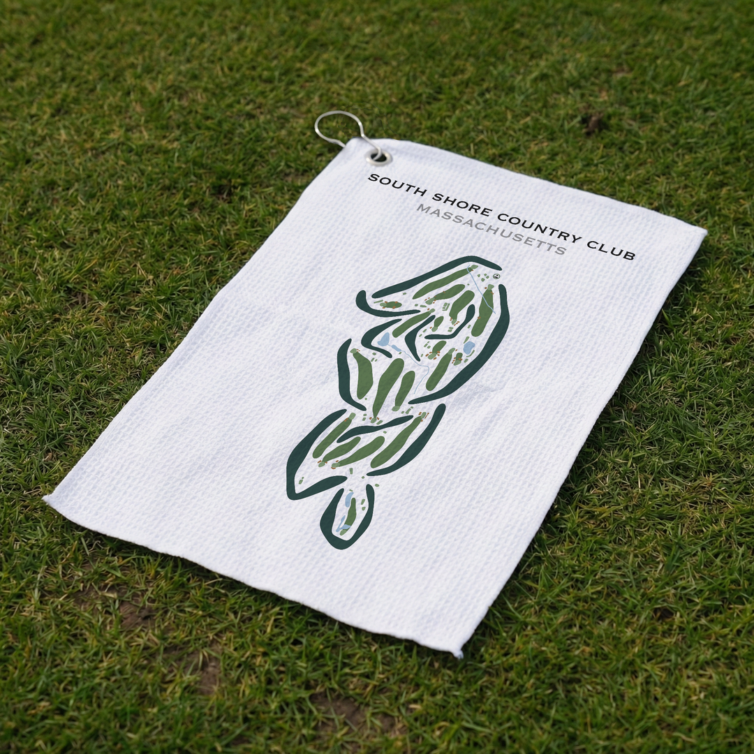 South Shore Country Club, Massachusetts - Printed Golf Courses