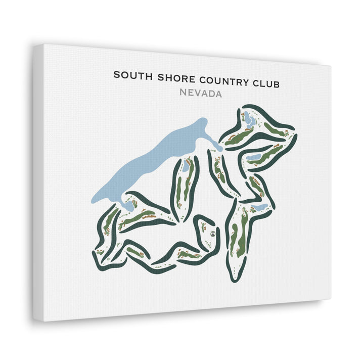 South Shore Country Club, Nevada - Printed Golf Courses
