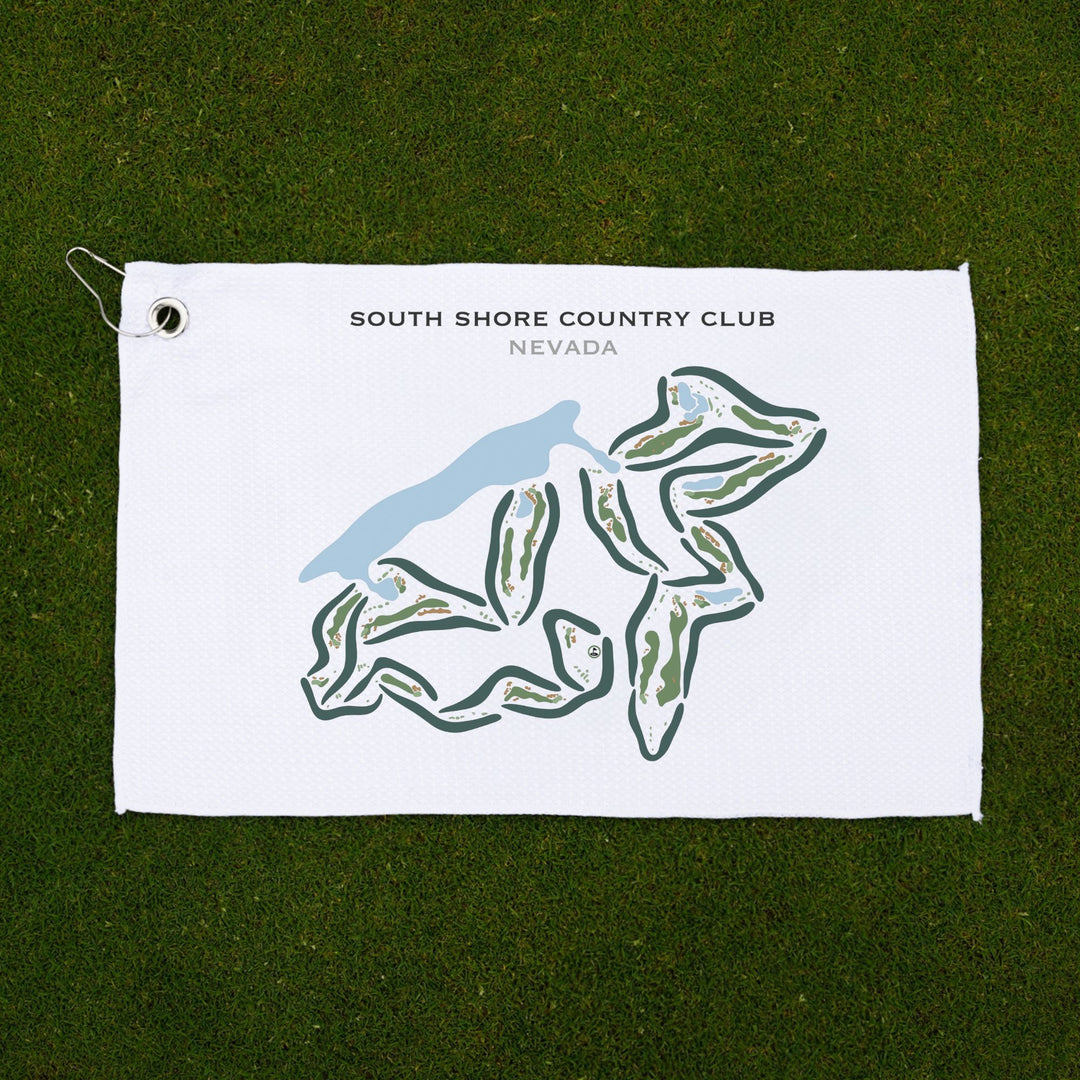 South Shore Country Club, Nevada - Printed Golf Courses