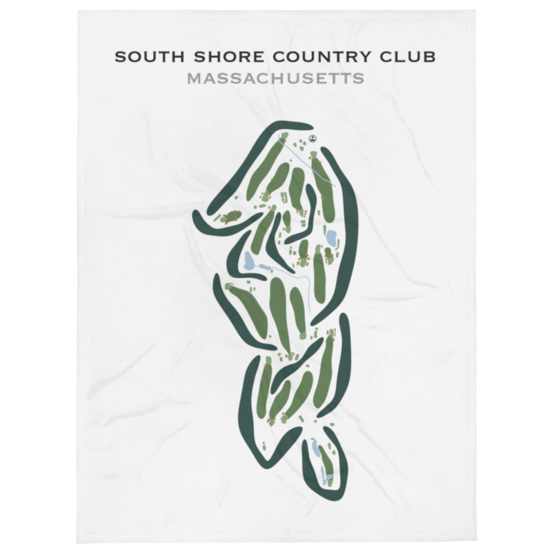 South Shore Country Club, Massachusetts - Printed Golf Courses