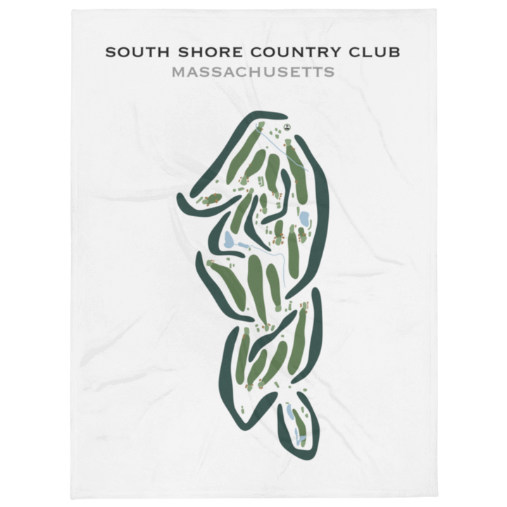 South Shore Country Club, Massachusetts - Printed Golf Courses