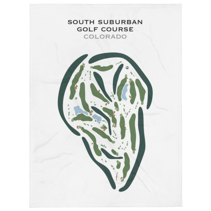 South Suburban Golf Course, Colorado - Printed Golf Courses