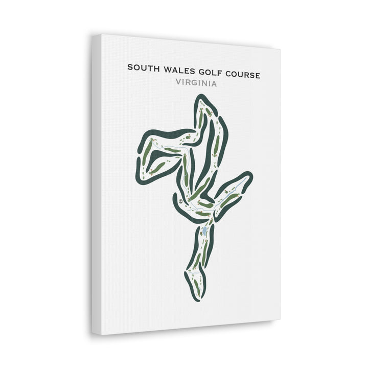 South Wales Golf Course, Virginia - Printed Golf Courses