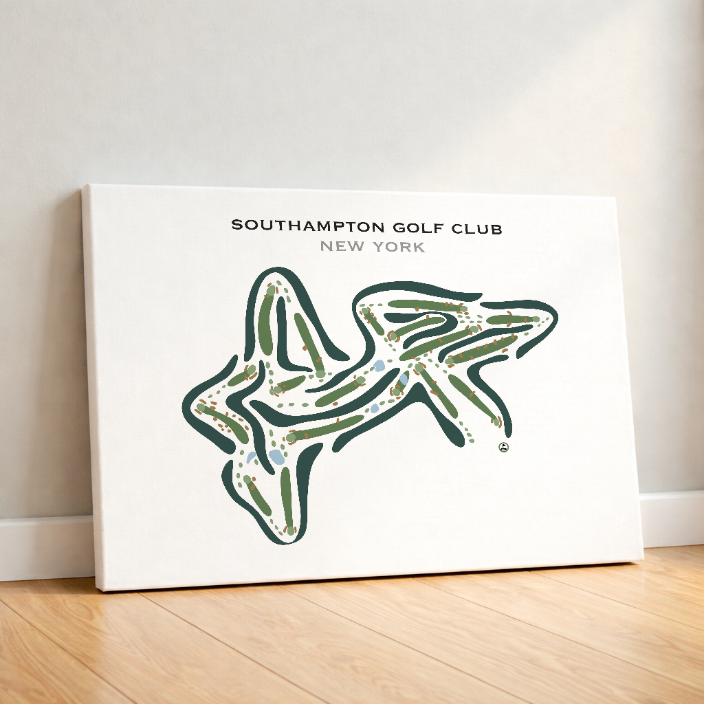 Southampton Golf Club, New York - Printed Golf Courses