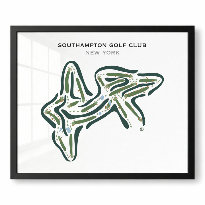Southampton Golf Club, New York - Printed Golf Courses