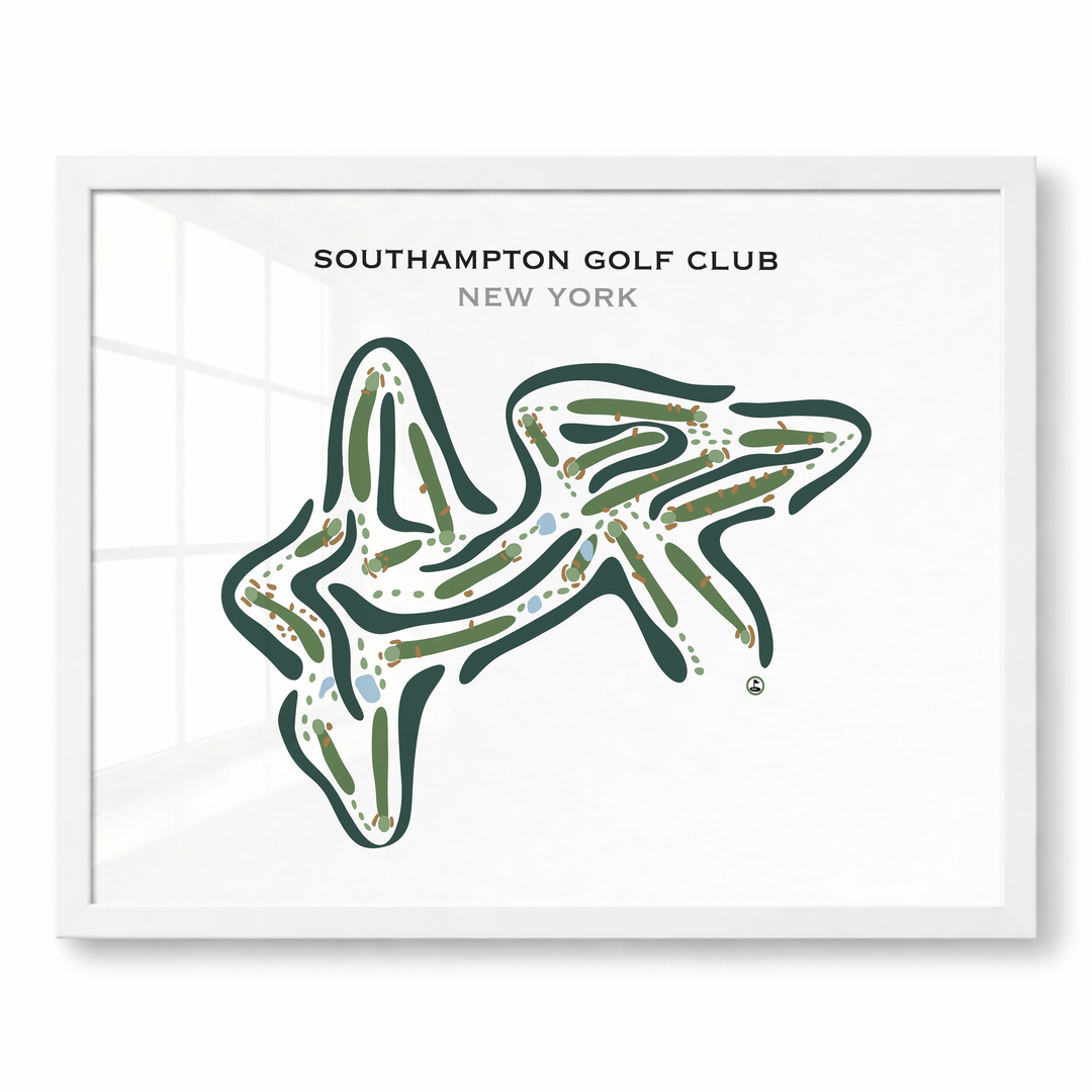 Southampton Golf Club, New York - Printed Golf Courses