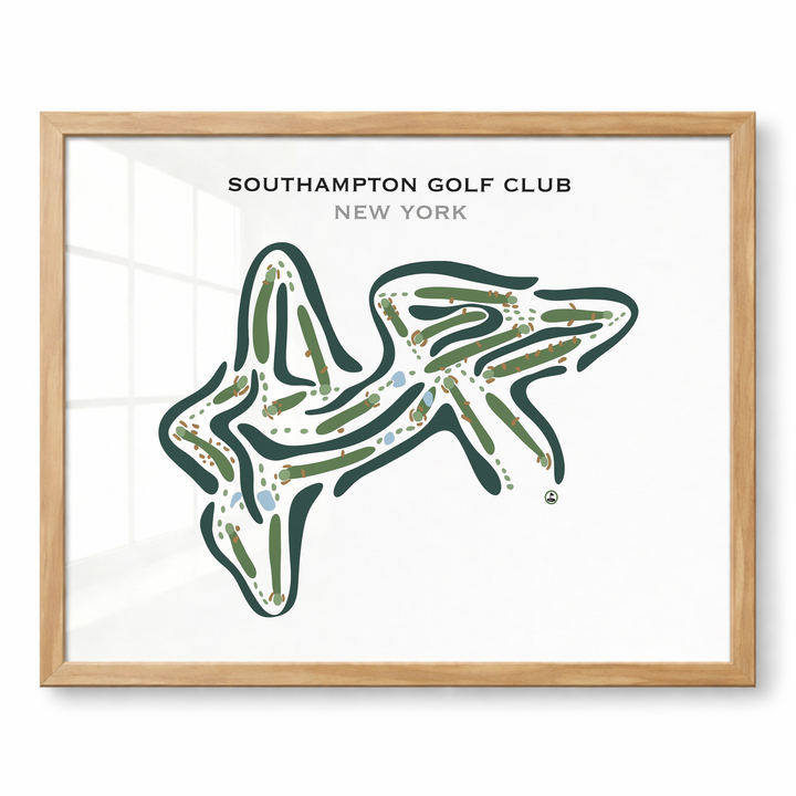 Southampton Golf Club, New York - Printed Golf Courses
