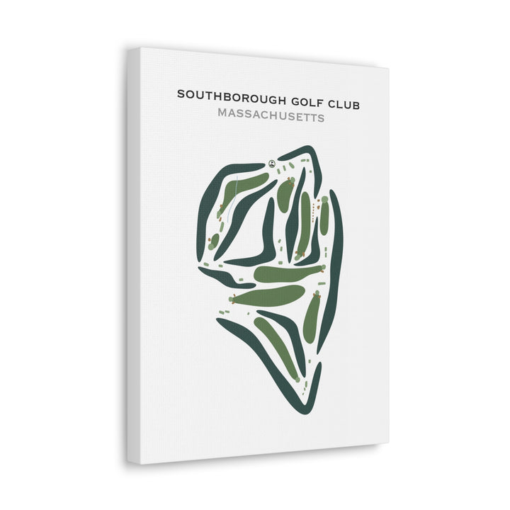 Southborough Golf Club, Massachusetts - Printed Golf Courses