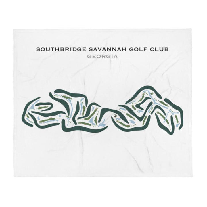 Southbridge Savannah Golf Club, Georgia - Printed Golf Courses - Golf Course Prints