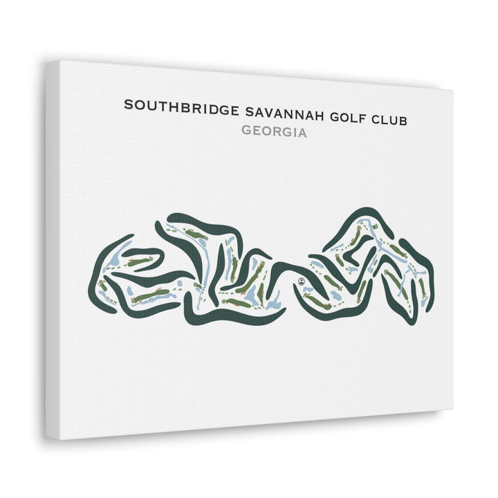 Southbridge Savannah Golf Club, Georgia - Printed Golf Courses - Golf Course Prints