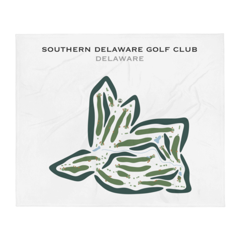 Southern Delaware Golf Club, Delaware - Printed Golf Courses