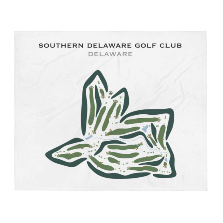 Southern Delaware Golf Club, Delaware - Printed Golf Courses