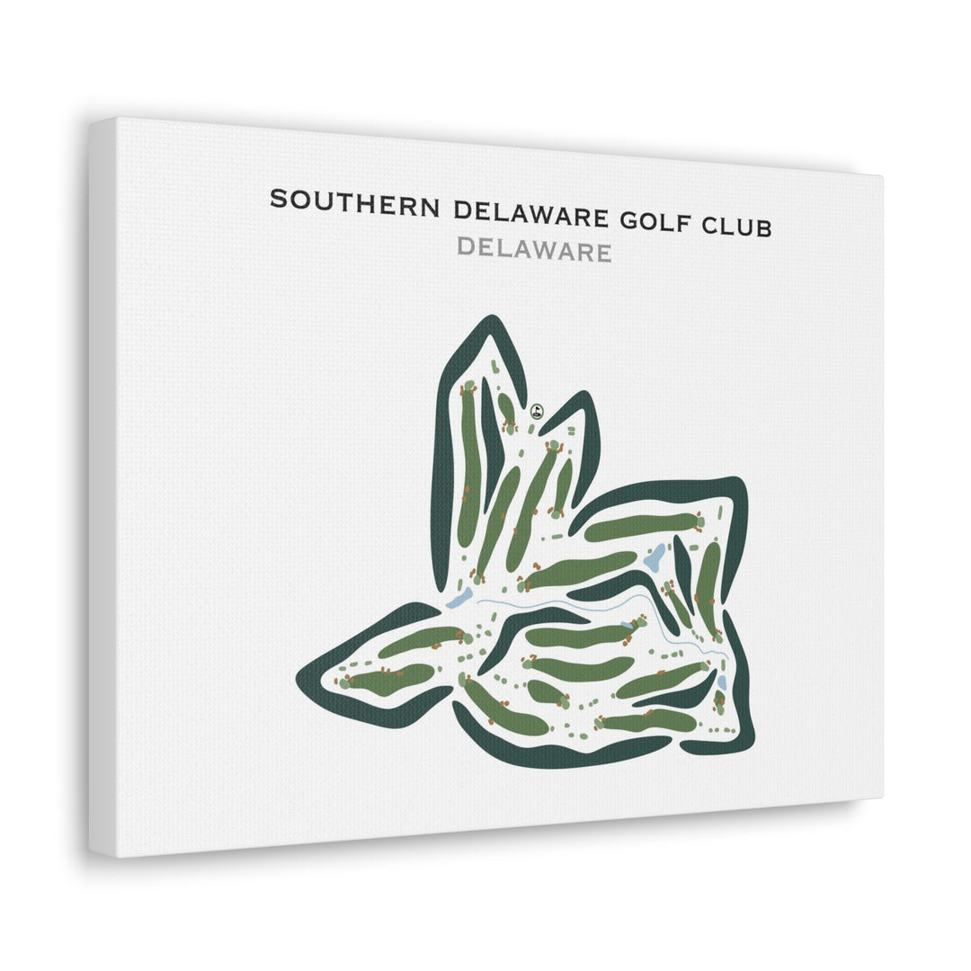 Southern Delaware Golf Club, Delaware - Printed Golf Courses