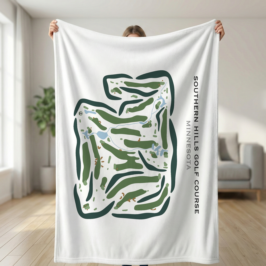Southern Hills Golf Course, Minnesota - Printed Golf Courses