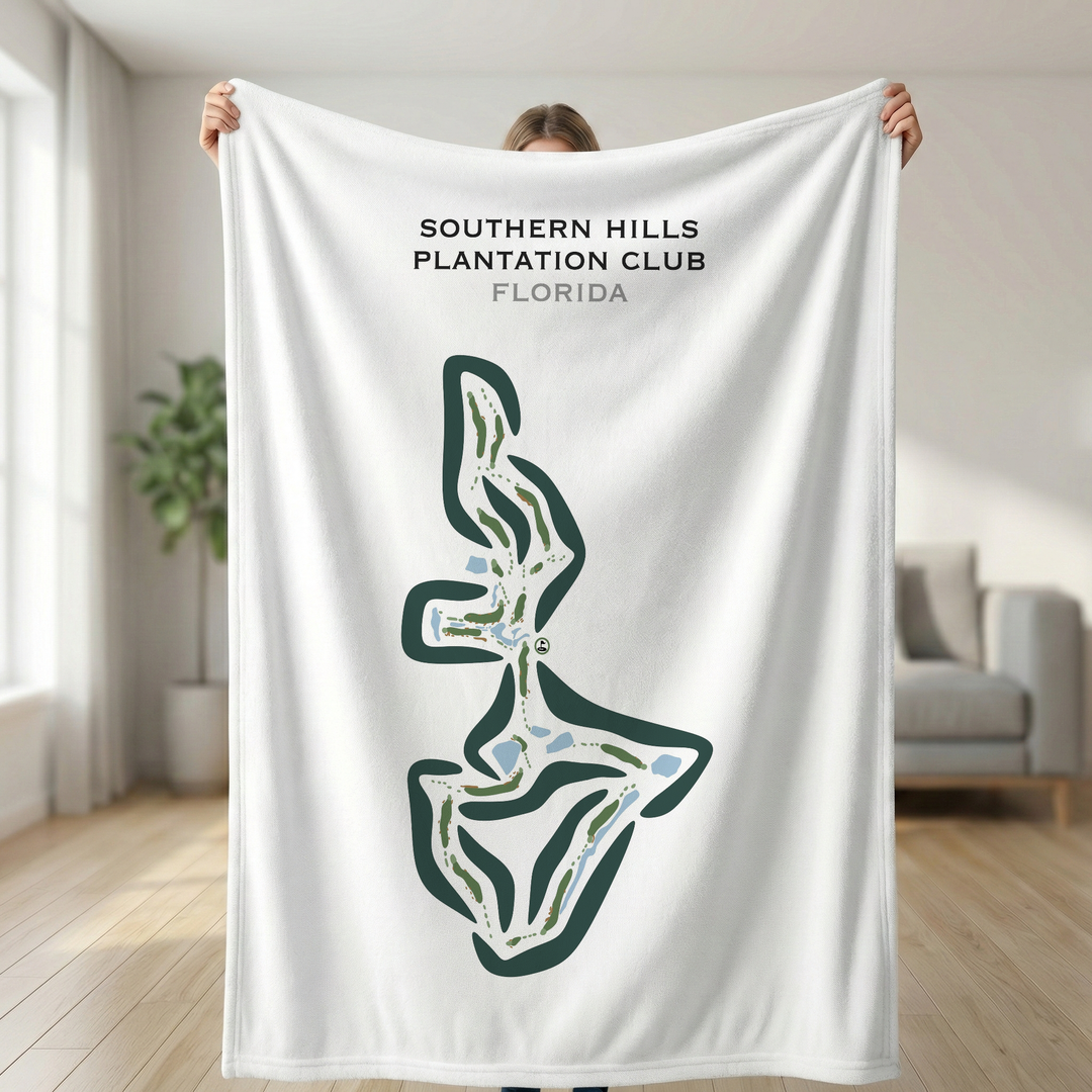 Southern Hills Plantation Club, Florida - Printed Golf Courses
