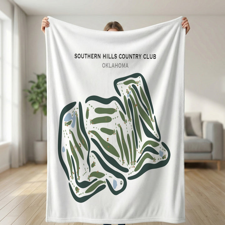 Southern Hills Country Club, Oklahoma - Printed Golf Courses