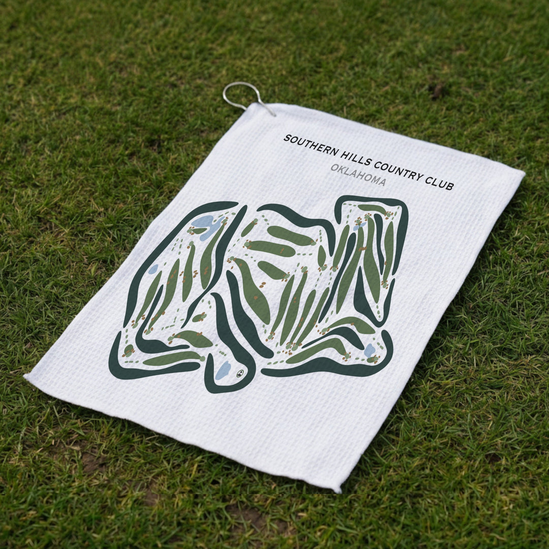 Southern Hills Country Club, Oklahoma - Printed Golf Courses