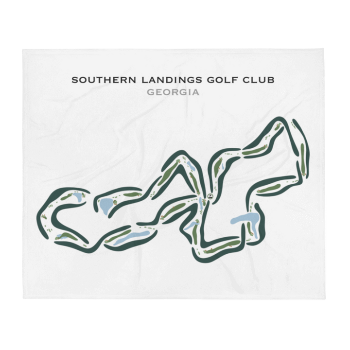 Southern Landings Golf Club, Georgia - Printed Golf Courses