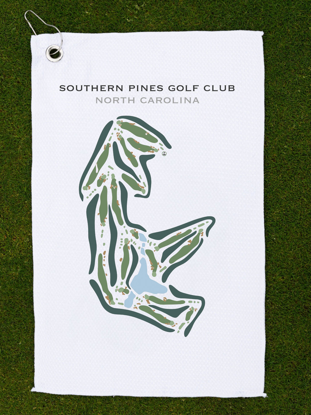 Southern Pines Golf Club, North Carolina - Printed Golf Course