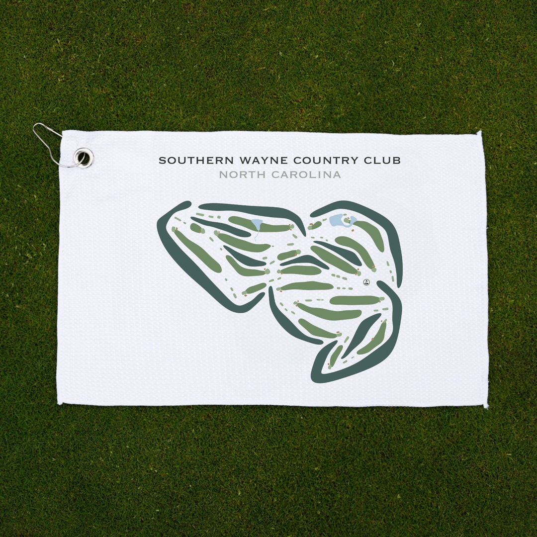 Southern Wayne Country Club, North Carolina - Printed Golf Courses