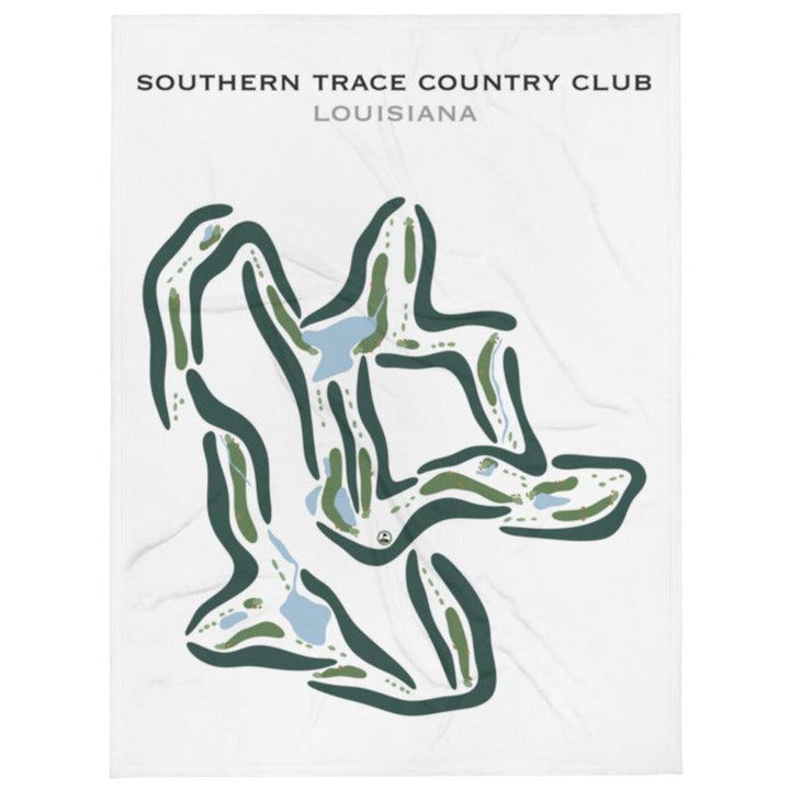 Southern Trace Country Club, Louisiana - Printed Golf Courses - Golf Course Prints