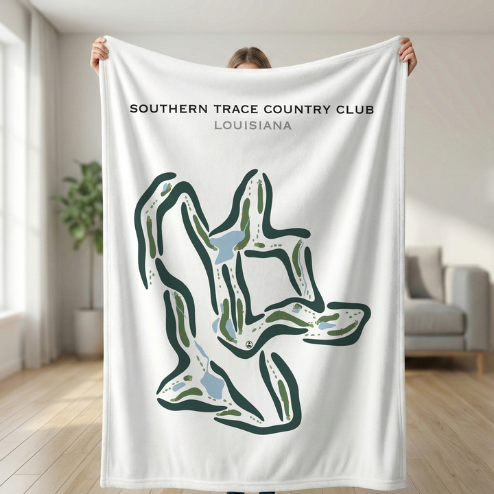 Southern Trace Country Club, Louisiana - Printed Golf Courses