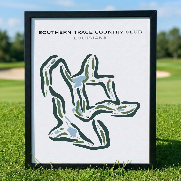 Southern Trace Country Club, Louisiana - Printed Golf Courses
