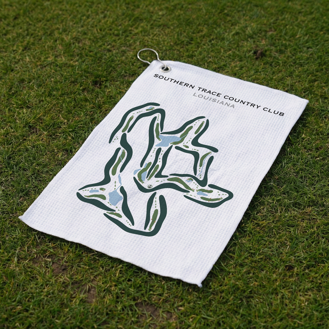 Southern Trace Country Club, Louisiana - Printed Golf Courses