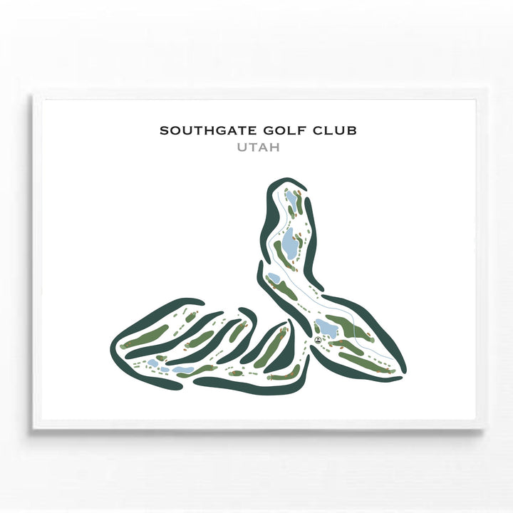 Southgate Golf Club, St. George Utah - Printed Golf Courses